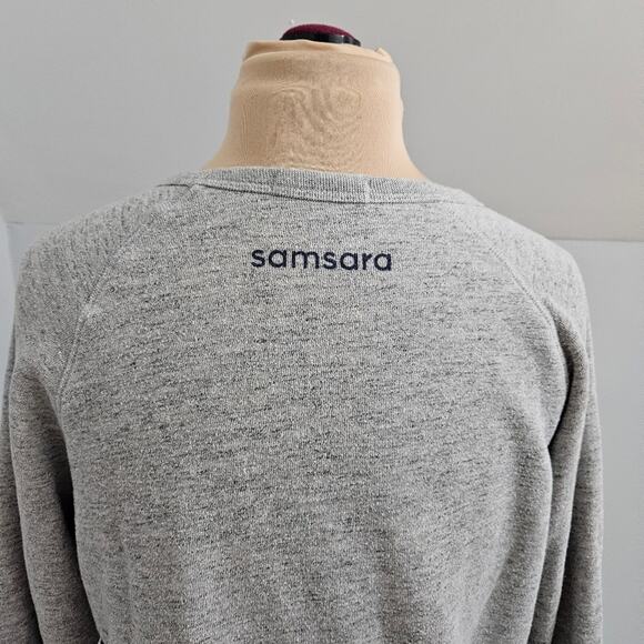 Marine Layer Samsara Gray Sweatshirt Pullover Large Unisex Made in USA - Picture 8 of 16